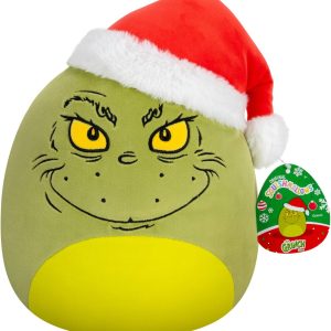 Squishmallows – Grinch in Santa Hat 25cm Plush