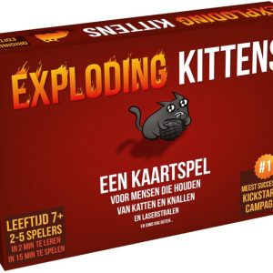 Exploding Kittens Originele Editie – Nederlandstalig Basis Kaartspel