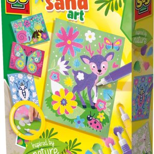 SES Creative – Zandkunst met Kleuren – Inspired by Nature – creatieve knutselset vanaf 3 jaar